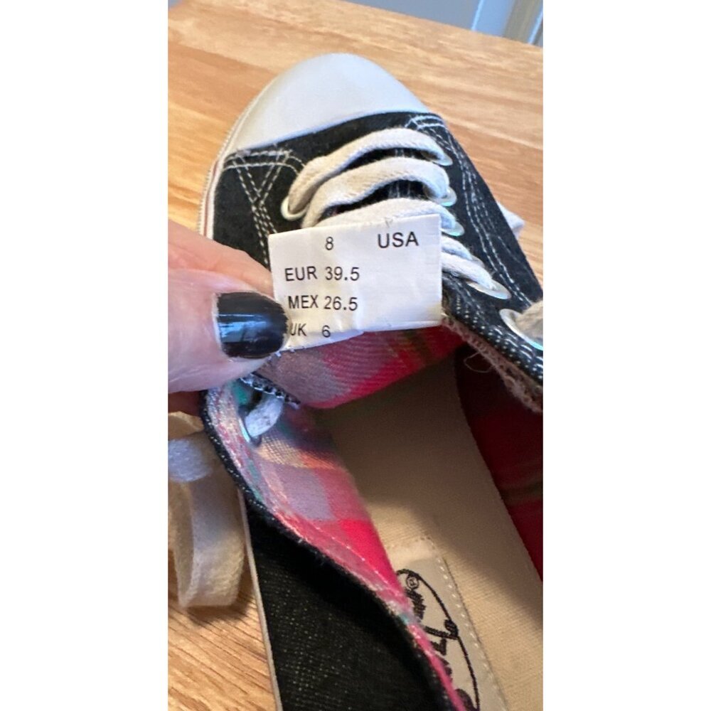 SOHO Women's Denim Lace Up Running Sneakers Size 8 Sku 2777 - Picture 14 of 14